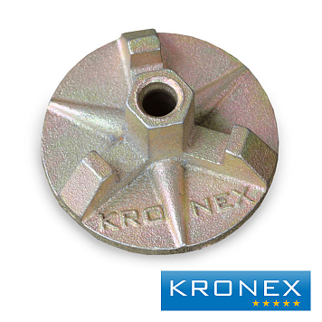 Гайка для стяжного винта 3-ех рожковая KRONEX, оцинк. 110 мм, нагрузка до 201 кН