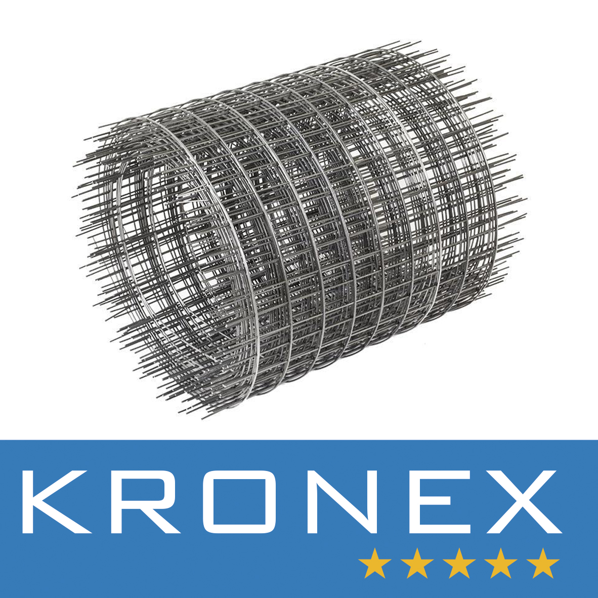 Сетка сварная кладочная KRONEX 50*60*1.6 мм "ежи" (рулон 0.15*25 м.)
