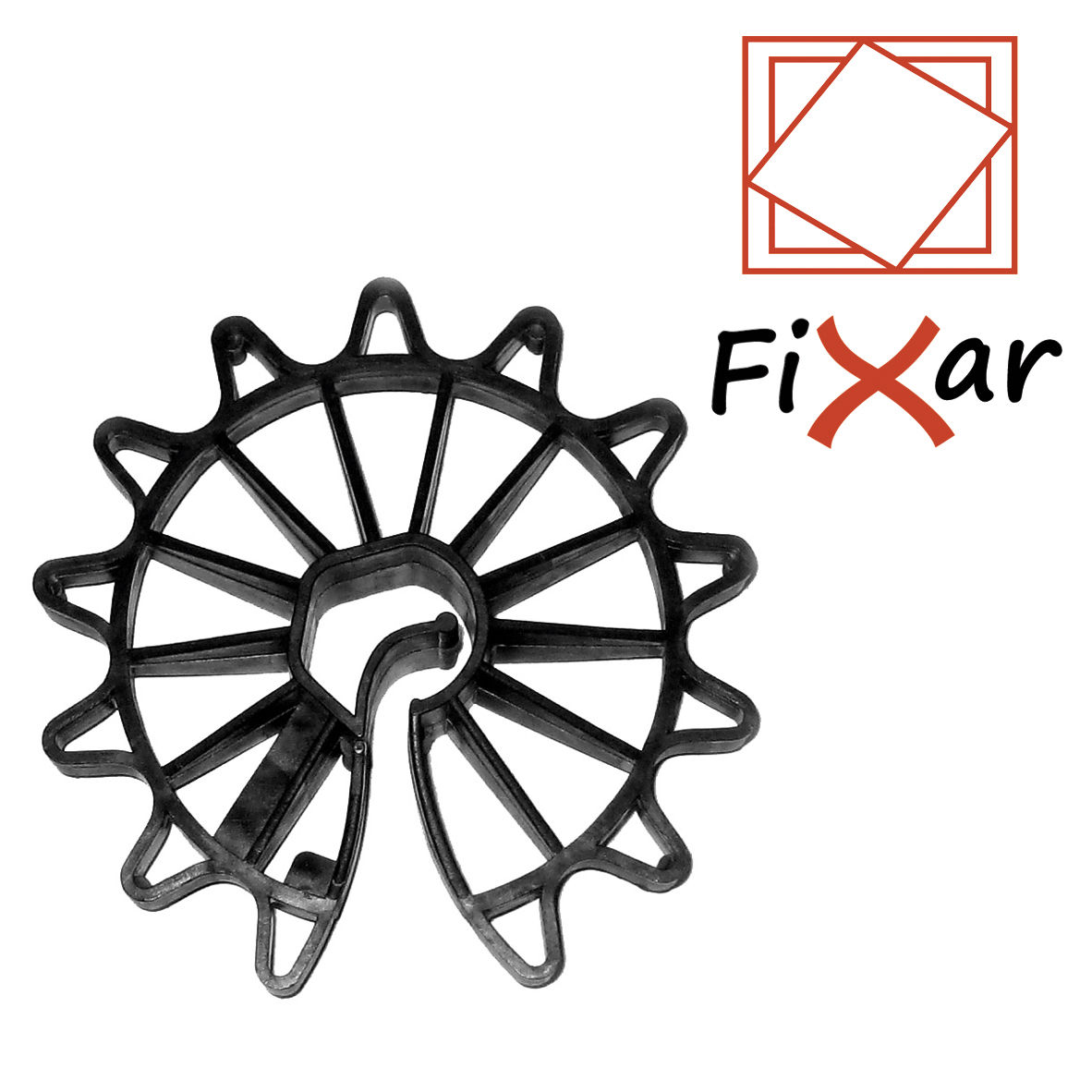 Фиксатор звездочка FIXAR 35 мм., арм. 6-20 мм. (упак. 25 шт.)