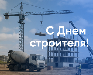 Поздравляем с Днем строителя!