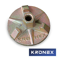 Гайка для стяжного винта 3-ех рожковая KRONEX, оцинк. 110 мм, нагрузка до 201 кН