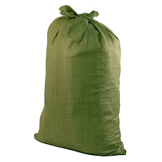 Мешок полипропилен. для мусора 55x95см, зеленый