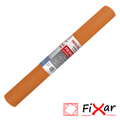Стеклосетка штукатурная FIXAR CCШ-160, 5х5 мм, разрыв 2000, оранжевая, рулон 1х10м
