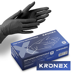 Перчатки нитриловые KRONEX, размер M (упак. 50 пар)