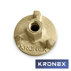 Гайка для стяжного винта 3-ех рожковая KRONEX, оцинк. 90 мм, нагрузка до 196 кН