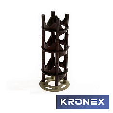 Фиксатор многоуровневый KRONEX 35/45 мм., арм.4-32 мм. (упак. 500 шт.)