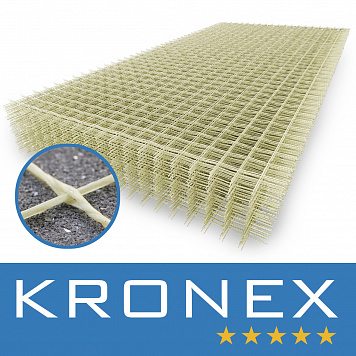 Сетка композитная KRONEX 50*50*2 мм. (карта 2*1 м.), ГОСТ Р 58964-2020