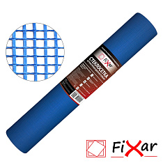 Стеклосетка штукатурная "Fixar" CCШ-160, 5х5 мм, рулон 1х50м