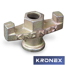 Гайка крыльчатая KRONEX оцинк., 90 мм