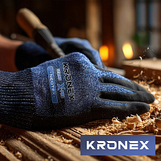 Перчатки KRONEX X-PRO, NEOTEX, Nitrile microfoam, фиолетовый