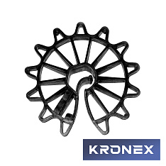 Фиксатор звездочка усиленная KRONEX 40 мм., арм. 6-20  мм. (упак. 25 шт.)