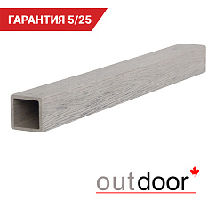 Балясина ДПК Outdoor 50*50*3000 мм, STORM GREY, серая микс