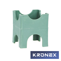 Фиксатор опора усиленная KRONEX 50/45/40/35 мм., арм. 4-32 мм. (упак 500 шт.)