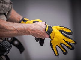 Рабочие перчатки и рукавицы: виды и размеры