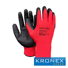 Перчатки нейлоновые KRONEX NEURON-L со вспененным латексным покрытием (упак.12 пар)