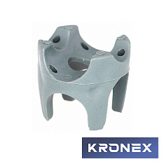Фиксатор опора усиленная KRONEX 25/20/15/10 мм., арм.4-18 мм. (упак 1000 шт.)