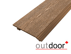 Фасадная доска ДПК Outdoor 3D 156*21*3500 мм. STORM дуб