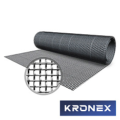 Сетка тканая оцинк. KRONEX 2.5*2.5*0.4 мм. (рулон 1*1 м.)