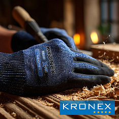 Перчатки KRONEX X-PRO, NEOTEX, Nitrile microfoam, фиолетовый