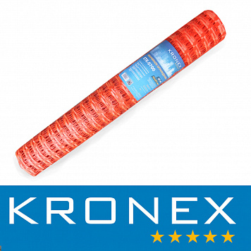 Аварийное ограждение KRONEX 45*95 мм. (рулон 1.2*50 м.)