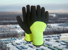 Новинка! Утепленные перчатки для работ в зимнее время года!