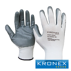 Перчатки нейлоновые KRONEX NEURON-N, нитриловое покрытие (упак.12 пар)