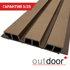Панель универсальная ДПК Outdoor 3D 233.5*32*3500 мм. шлифованная дуб
