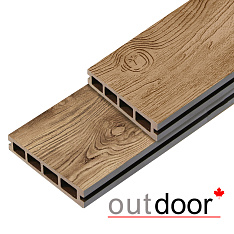 Террасная доска ДПК Outdoor 3D 150*25*3500 мм. NEVADA/CALIFORNIA  дуб