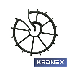 Фиксатор звездочка усиленная KRONEX 25 мм., арм. 5-16 мм. (упак.1000 шт.)